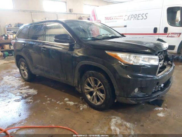  Salvage Toyota Highlander