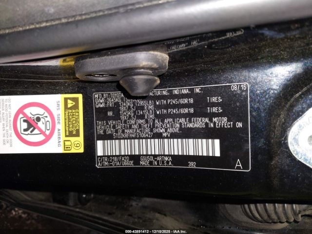 Toyota Highlander Le Plus V6 Image 3