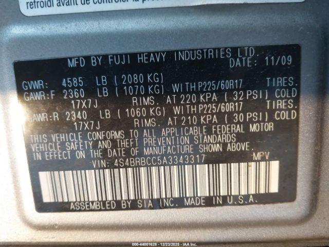 Subaru Outback 2.5i Premium Image 5