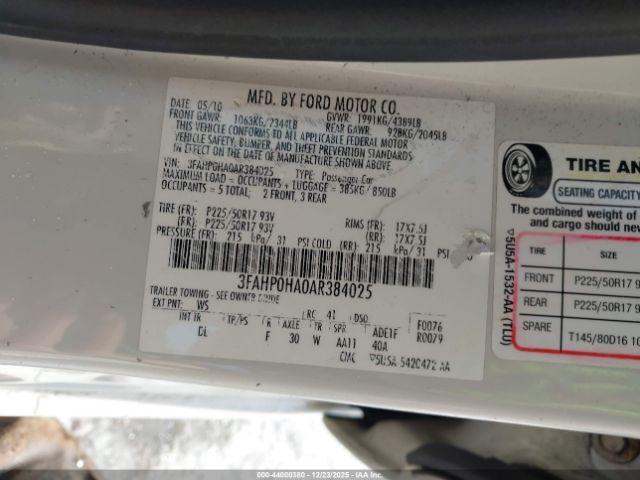 Ford Fusion Se Image 6