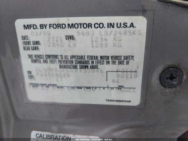 Lincoln Towncar Cartier Image 9